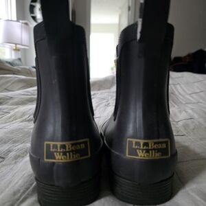 L.L. Bean Wellie Black Women's Shoes
